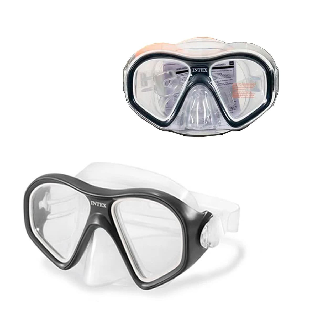 PACK6 OCULARES DE BUCEO ERGONOMICO NEGRO CON VISION SUBACUATICA Y AJUSTE SUAVE Y+REGALO STICKER - 2