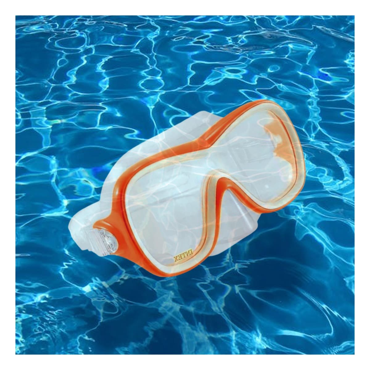PACK4 LENTES DE BUCEO ANARANJADO CON VISION SUBACUATICA Y USO PROLONGADO Y+REGALO STICKER - 3