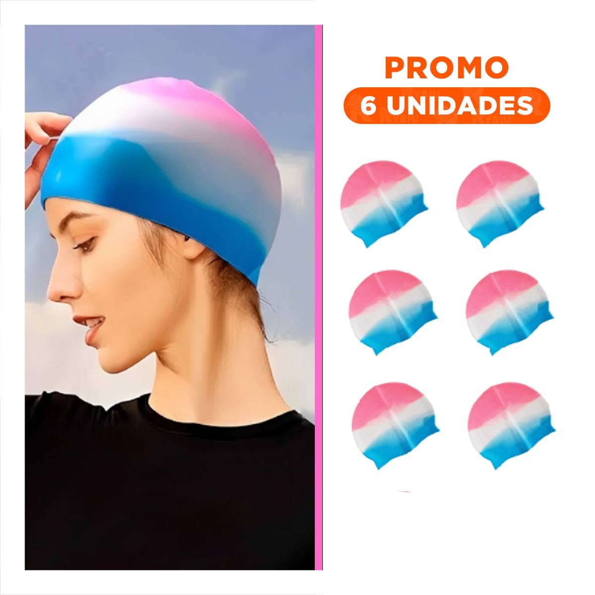 PACK6 ESFERAS DE AGUA MULTICOLOR CON LLENADO RAPIDO PARA ACTIVIDADES INFANTILES - 1