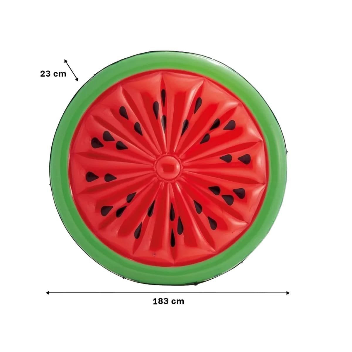 PACK4 JUGUETE INFLABLE SANDIA 183 X 23 CM PARA PISCINA Y+PAPEL REGALO - 4