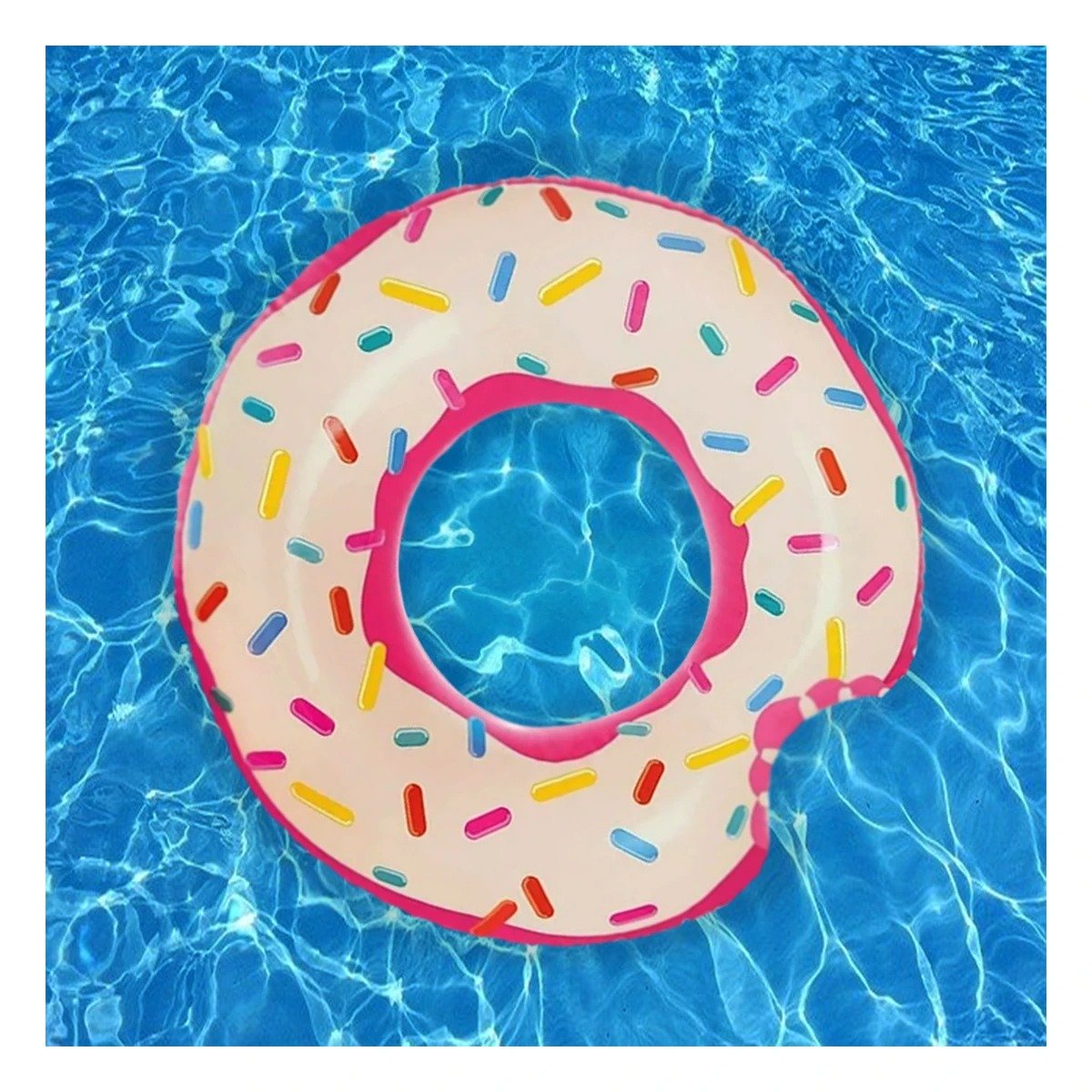 PACK4 ARO FLOTANTE DONAL PINK 107 CM SEGURO Y RESISTENTE Y+REGALO STICKER - 5