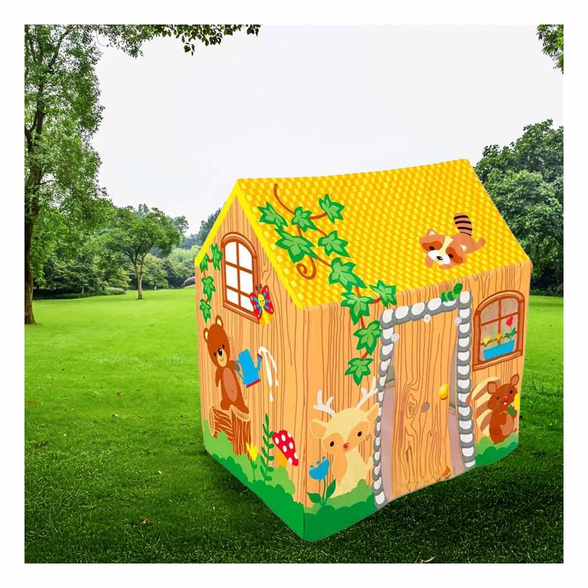 PACK2 CASA INFANTIL DE JUEGOS Y DIVERSION PARA NINOS 102 X 76 X 114CM Y+PAPEL REGALO - 5