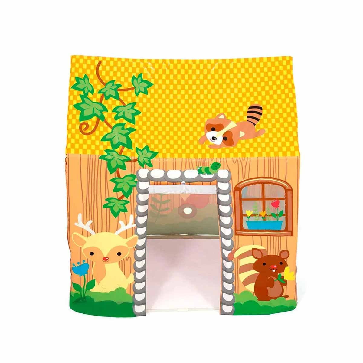 PACK4 CASA INFANTIL DE JUEGOS CON ENTRETENIMIENTO Y APRENDIZAJE 102 X 76 X 114CM Y+PAPEL REGALO - 3