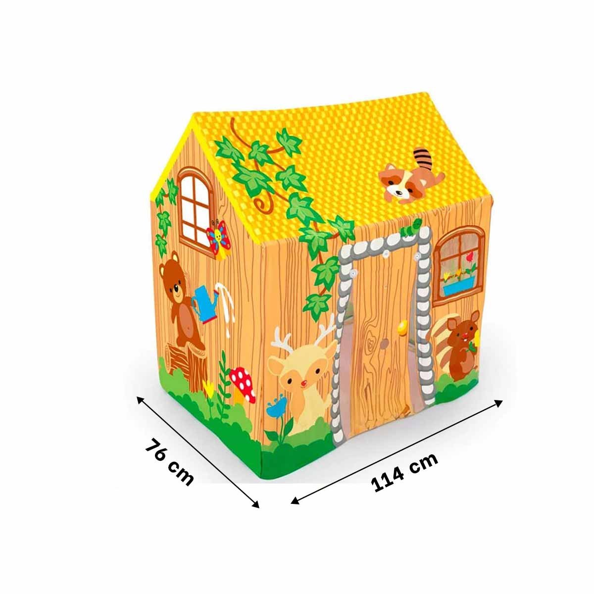 PACK4 CASA INFANTIL DE JUEGOS CON ENTRETENIMIENTO Y APRENDIZAJE 102 X 76 X 114CM Y+PAPEL REGALO - 4