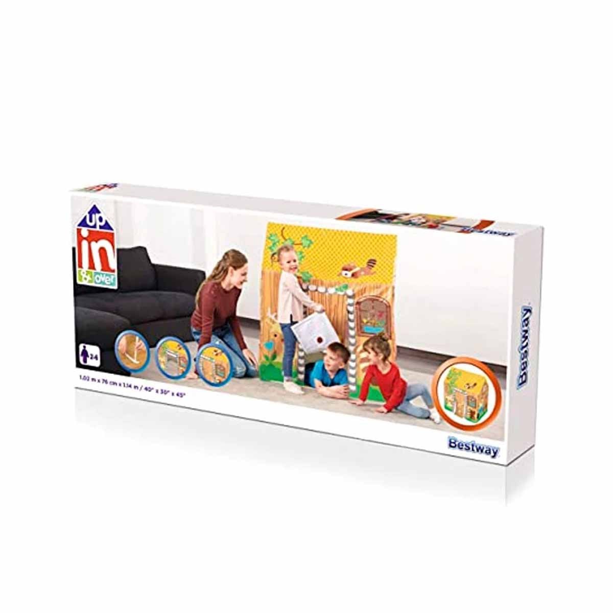 PACK6 HOGAR INFANTIL DE JUEGOS CON ACTIVIDADES Y DIVERSION 102 X 76 X 114CM Y+REGALO STICKER - 2