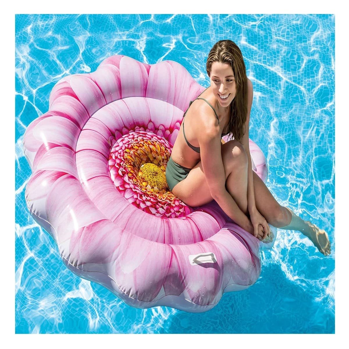 PACK4 SALVAVIDAS INFLABLE GIRASOL 142 X 142 CM PARA NIÑOS - 5