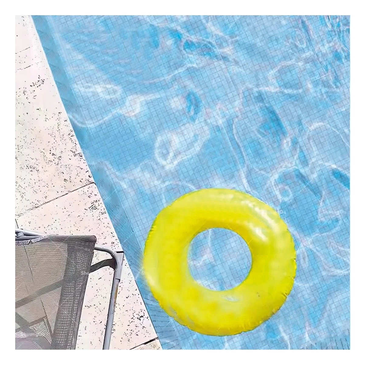 PACK4 INFLABLE NEON AMARILLO 91 CM GRANDE PARA PISCINA - 2