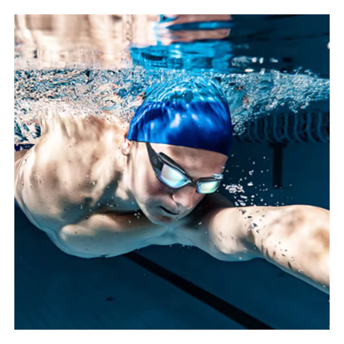 PACK4 PROTECTOR DE NATACION AZUL PARA PRACTICA EN PISCINA - 5