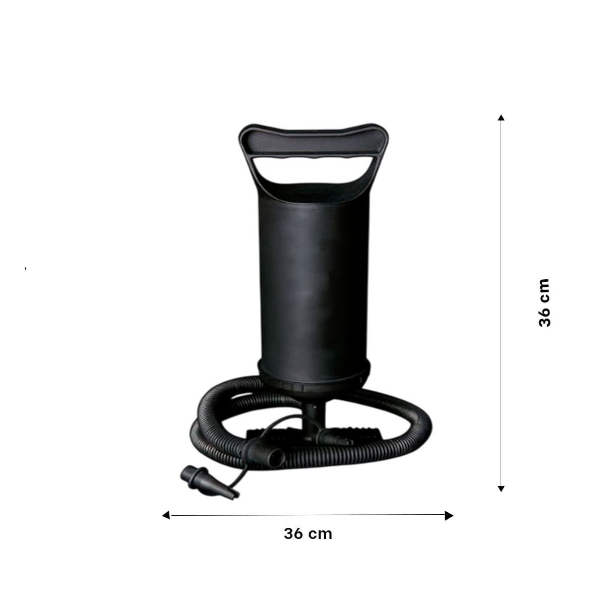 PACK4 AIREADOR MANUAL FUNCIONAL 14 PULGADAS PARA COLCHONES INFLABLES NEGRO Y+REGALO STICKER - 4