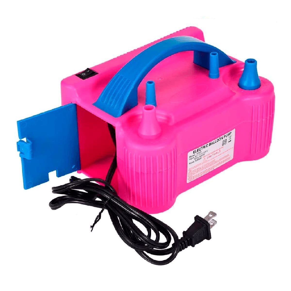 PACK6 COMPRESOR PORTATIL FUCSIA Y COMPACTO PARA JUEGOS Y DECORACION Y+REGALO STICKER - 2