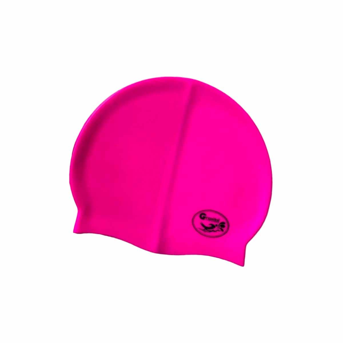PACK2 GORRO DE NATACION ROSADO PARA NADAR Y ACTIVIDAD ACUATICA DIVERTIDA Y+REGALO STICKER - 2