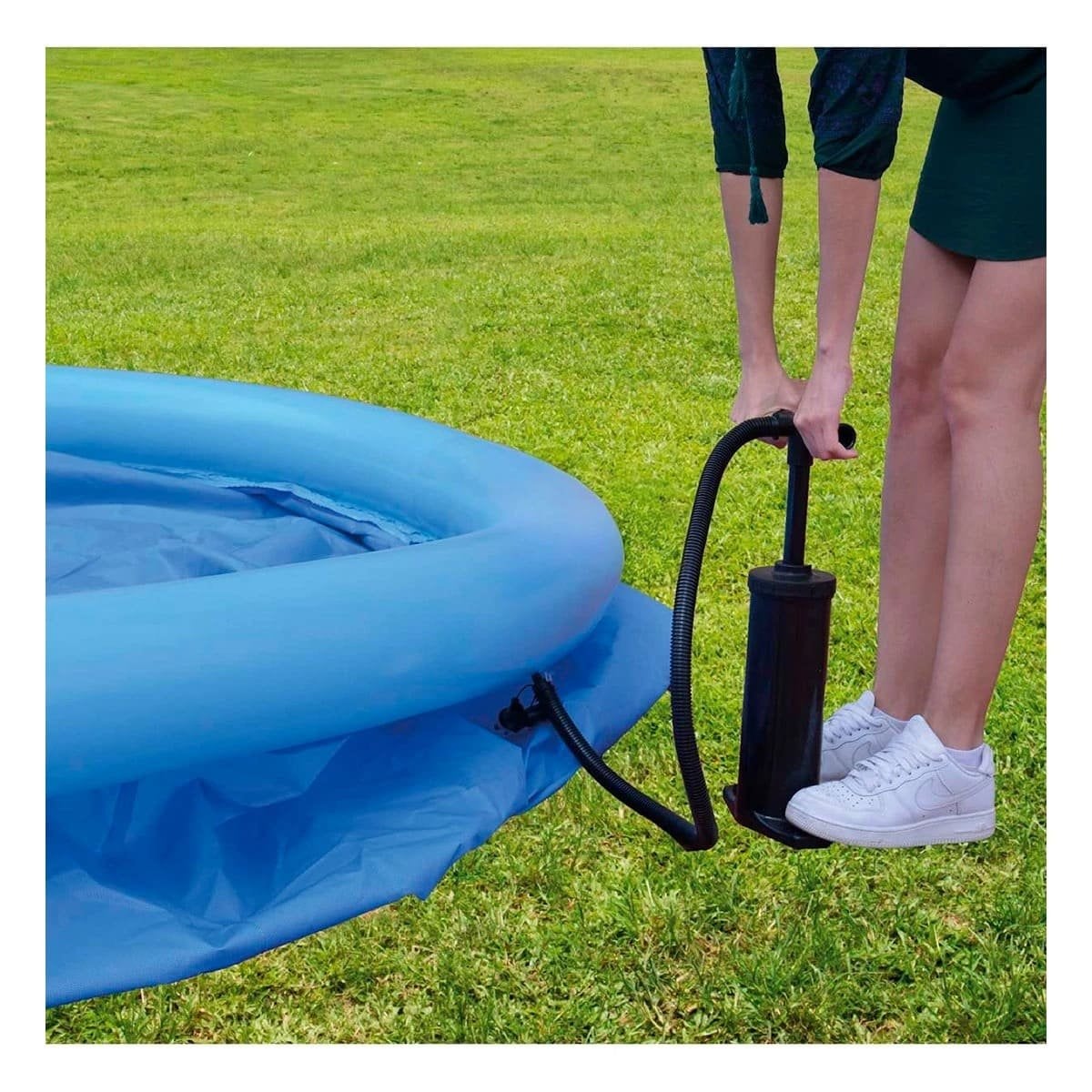 PACK4 SOPLADOR MANUAL DE AIRE LIGERO NEGRO 36 CM PARA GLOBOS Y CELEBRACIONES Y+REGALO STICKER - 3