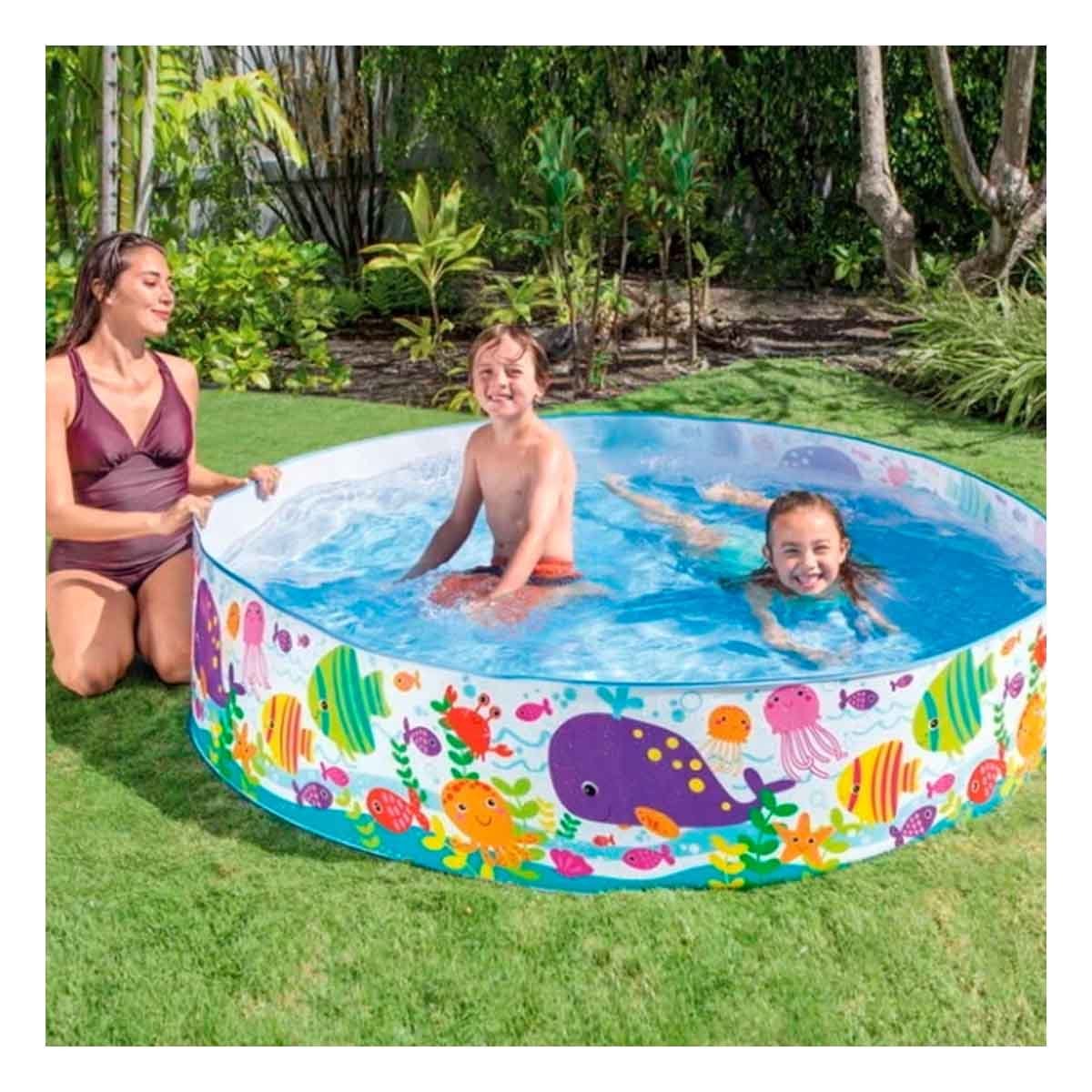 PACK4 TANQUE OCEANO PARA CASA CON ESPACIO RECREATIVO FAMILIAR SEGURO - 2