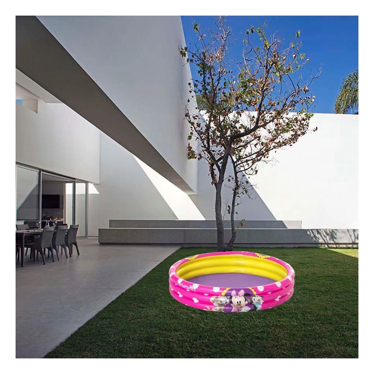 PACK2 PISCINA INFLABLE DE USO INFANTIL PARA ACTIVIDADES RECREATIVAS DEL HOGAR Y+REGALO STICKER - 5