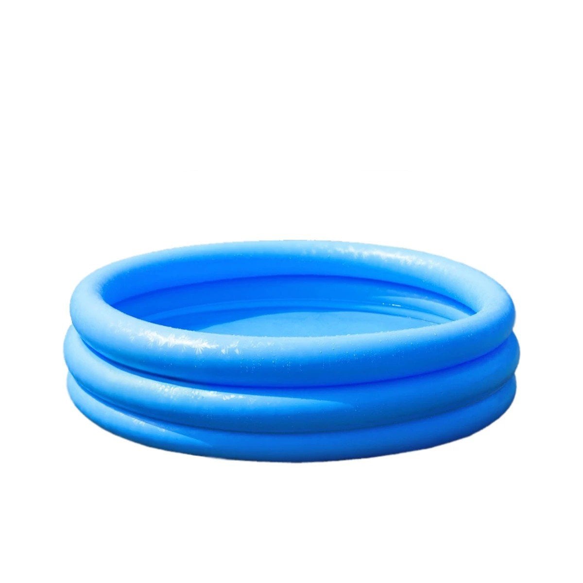 ZONA DE AGUA AZUL CRISTAL INFANTIL 114 X 25 CM PARA JARDIN Y PATIO Y+PAPEL REGALO - 1