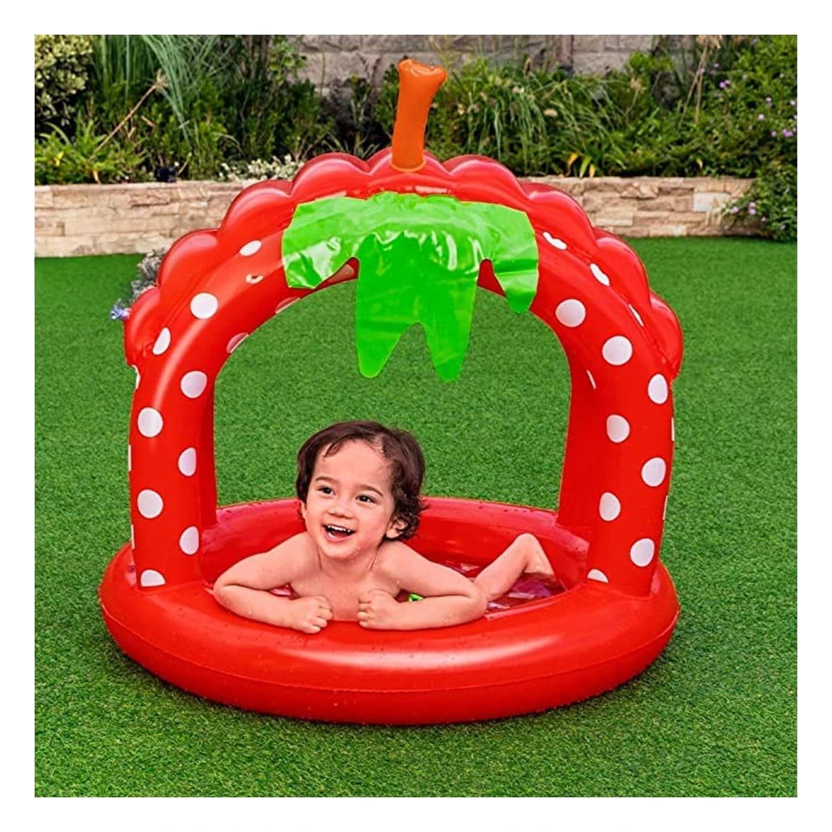 PACK4 ESTANQUE INFLABLE FRESITA PARA CASA Y PATIO CON DISENO COLORIDO - 5