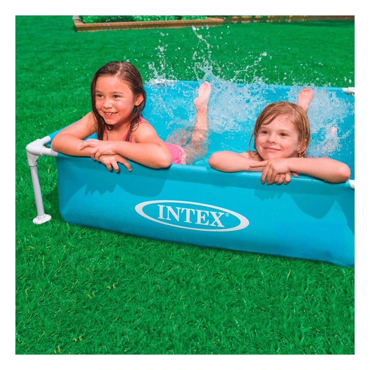 PACK2 AREA DE AGUA DESMONTABLE INFANTIL 1,22 X 1,22 X 30 CM PARA DIVERSION Y+REGALO STICKER - 3