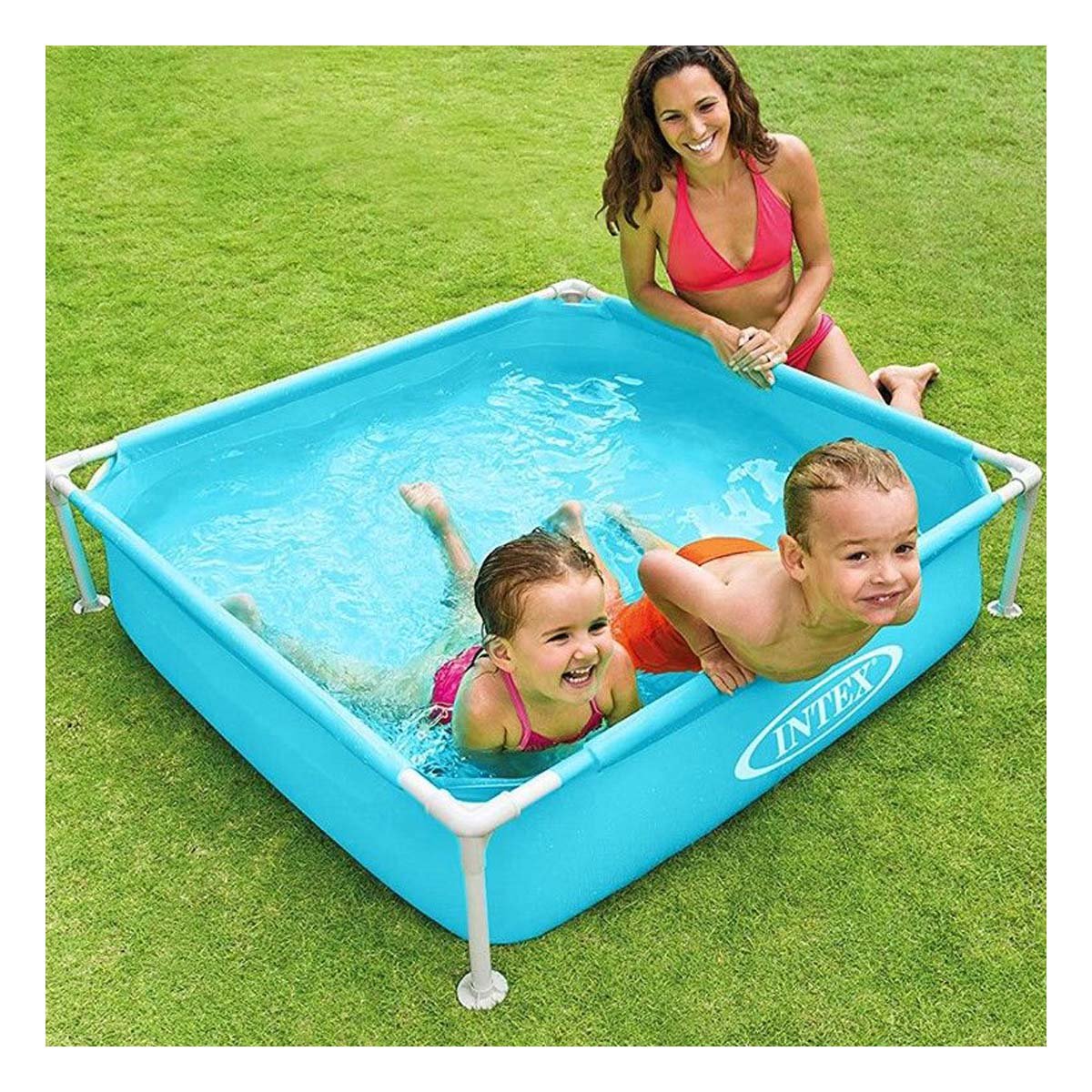 PACK2 AREA DE AGUA DESMONTABLE INFANTIL 1,22 X 1,22 X 30 CM PARA DIVERSION Y+REGALO STICKER - 5