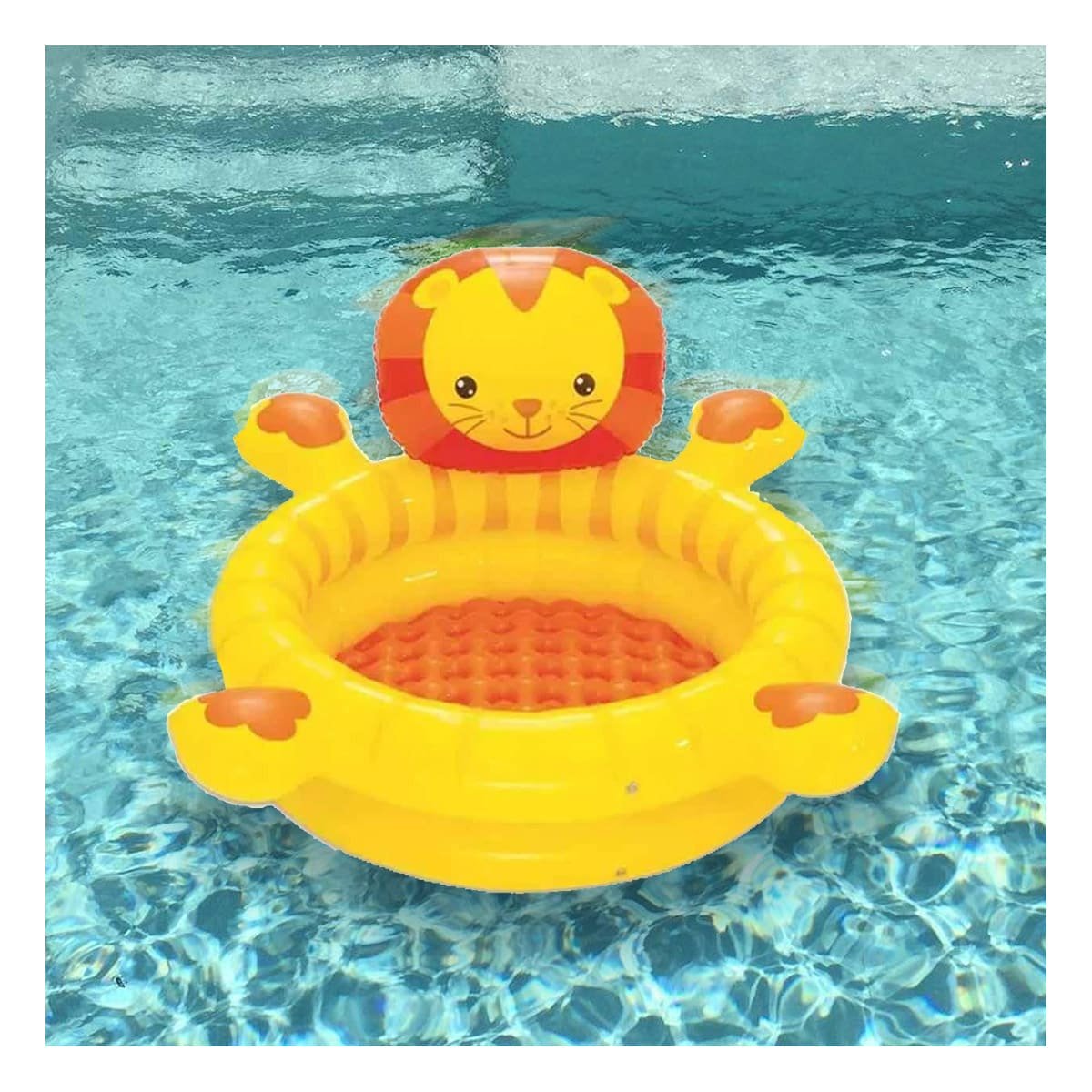 PACK2 ZONA DE AGUA LEON 111X98X61,5 CM INFANTIL PARA JUEGOS Y+REGALO STICKER - 3