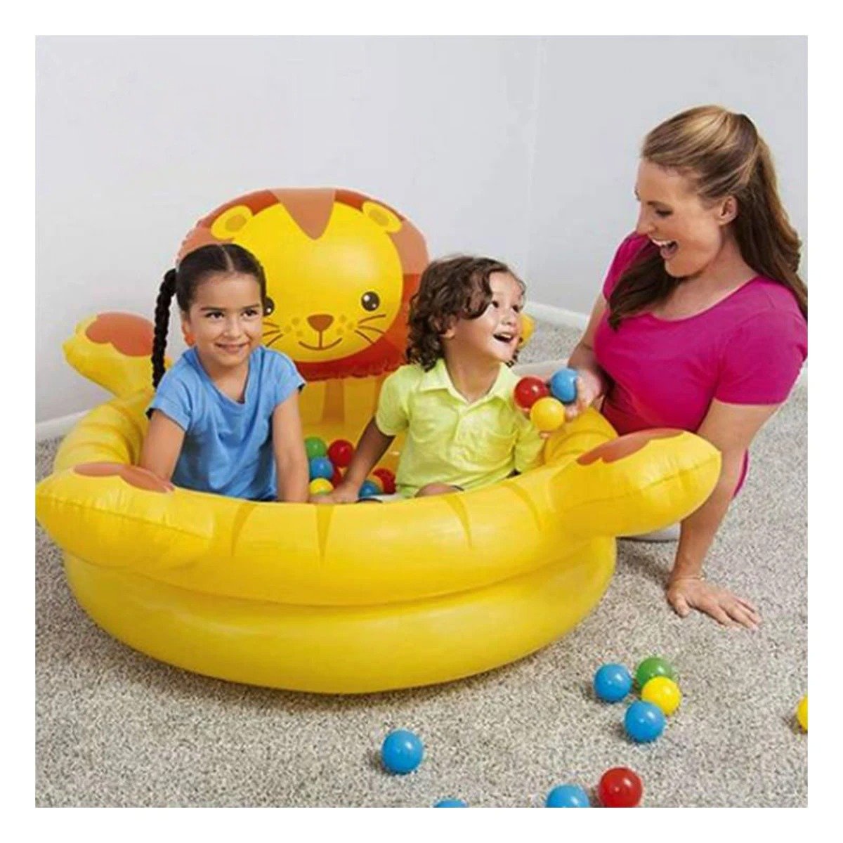 PACK2 ZONA DE AGUA LEON 111X98X61,5 CM INFANTIL PARA JUEGOS Y+REGALO STICKER - 5