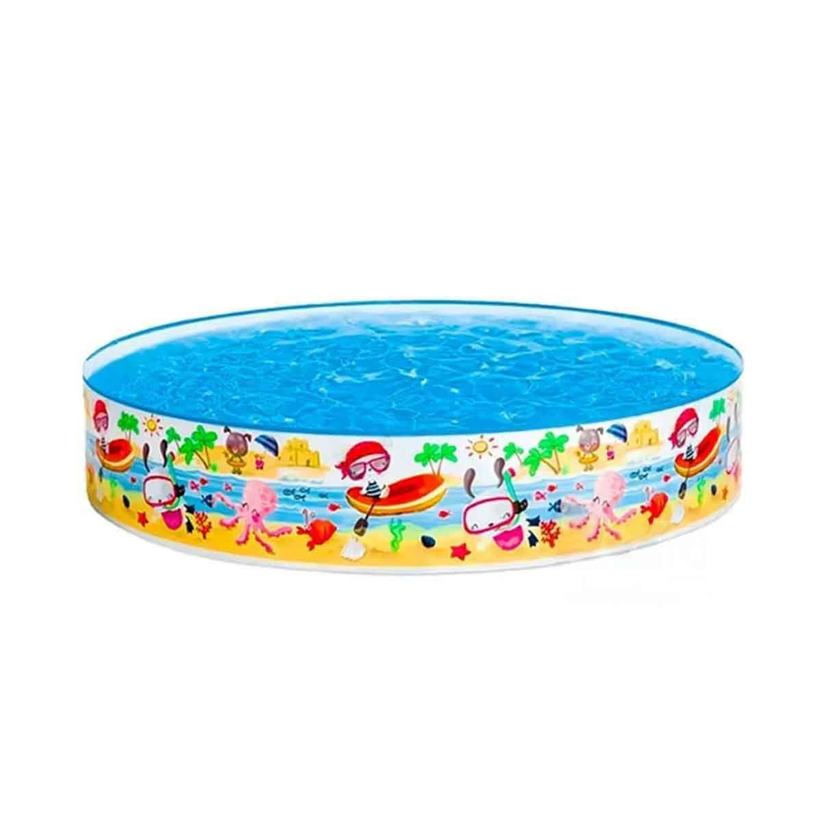 PACK2 PISCINA DOMESTICA OCEANO PARA PATIO Y JARDIN CON USO RECREATIVO Y+REGALO STICKER - 2