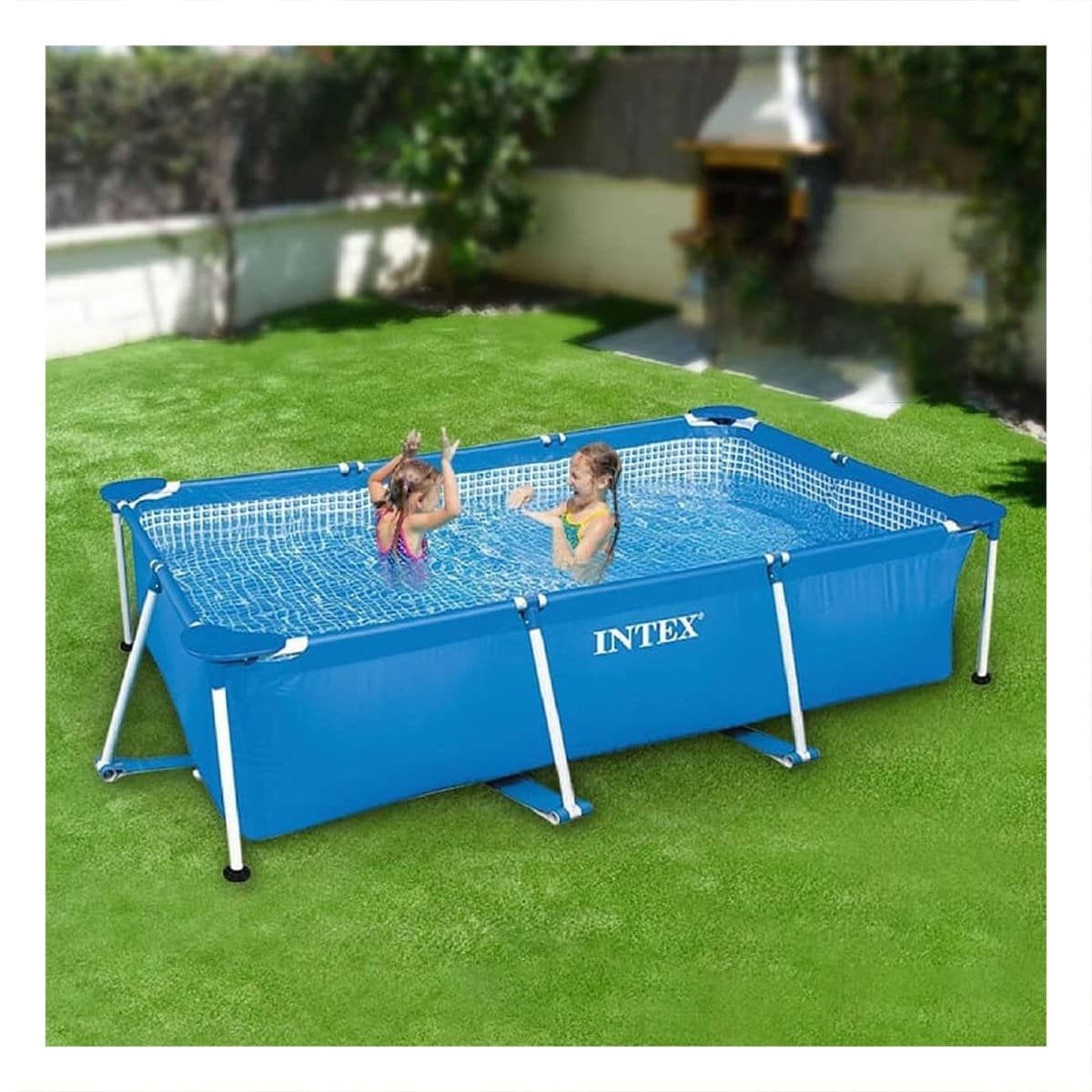 PACK2 TANQUE RECREATIVO RECTANGULAR PARANTE RESISTENTE 300X200X75CM HOGAR Y+REGALO STICKER - 5