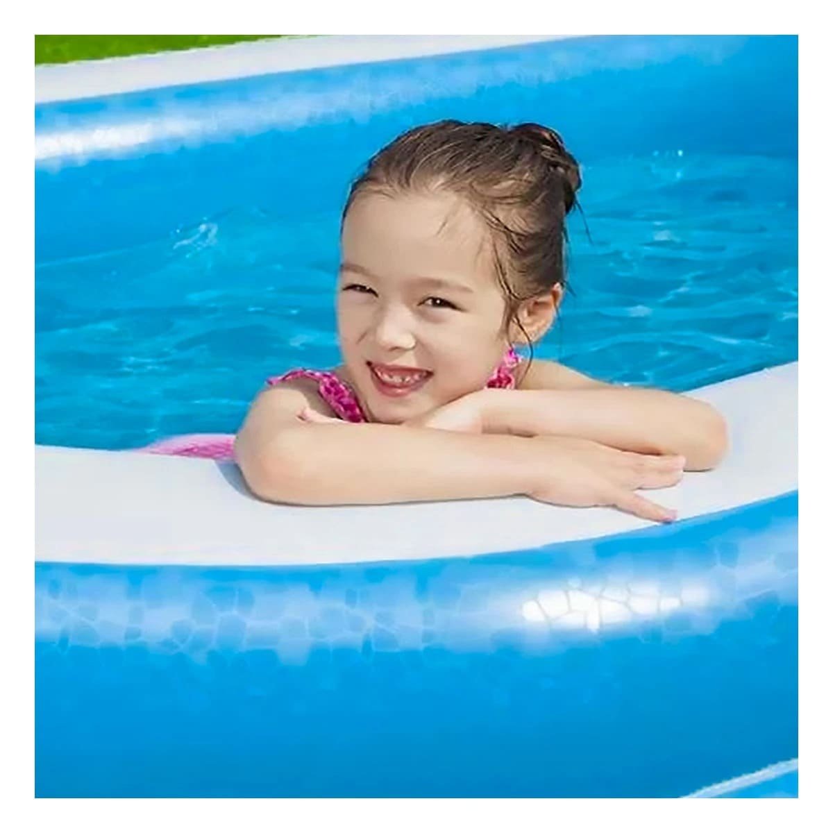 PACK4 TANQUE RECREATIVO RECTANGULAR MODERNO 168X100X28 CM EXTERIOR PLUS Y+PAPEL REGALO - 2