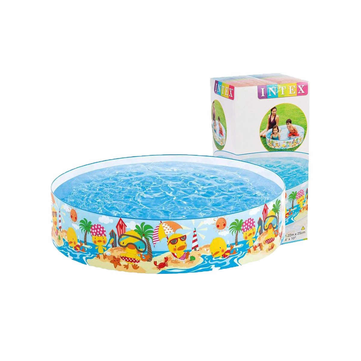 PACK4 SOLUCION INFLABLE PARA CASA Y JARDIN CON DISENO TROPICAL Y+PAPEL REGALO - 3