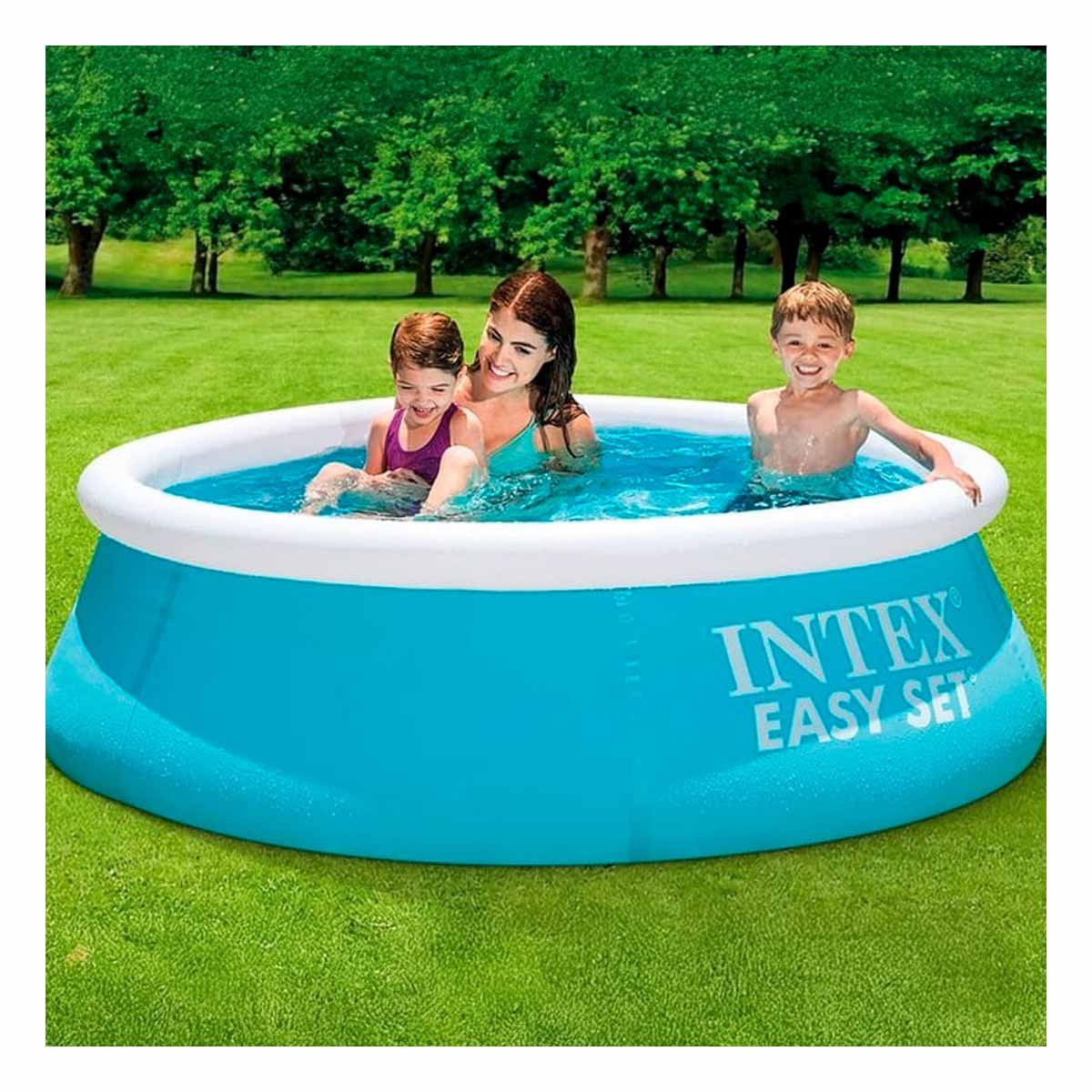 PACK2 CONCEPTO INFLABLE REDONDO CON BORDE COMODO PARA CASA Y DIVERSION - 2