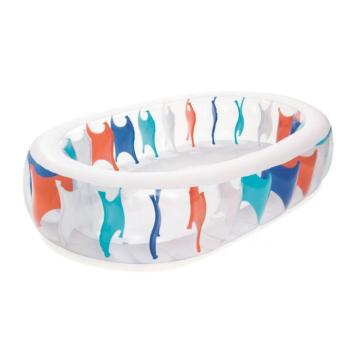 PACK2 ALBERCA RECREATIVA ELIPTICA INFLABLE PARA HOGAR Y VERANO Y+REGALO STICKER - 2