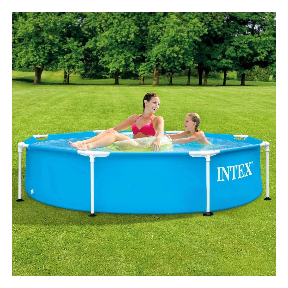 PACK2 PISCINA REDONDA PARA ENTRETENIMIENTO FAMILIAR 244 X 51 CM Y+REGALO STICKER - 3