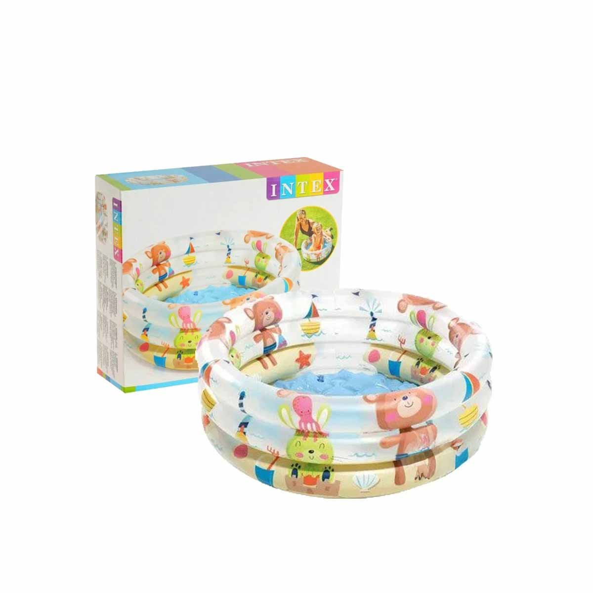 PACK4 ZONA RECREATIVA INFLABLE CON DISENO DE OSITOS Y+PAPEL REGALO - 3