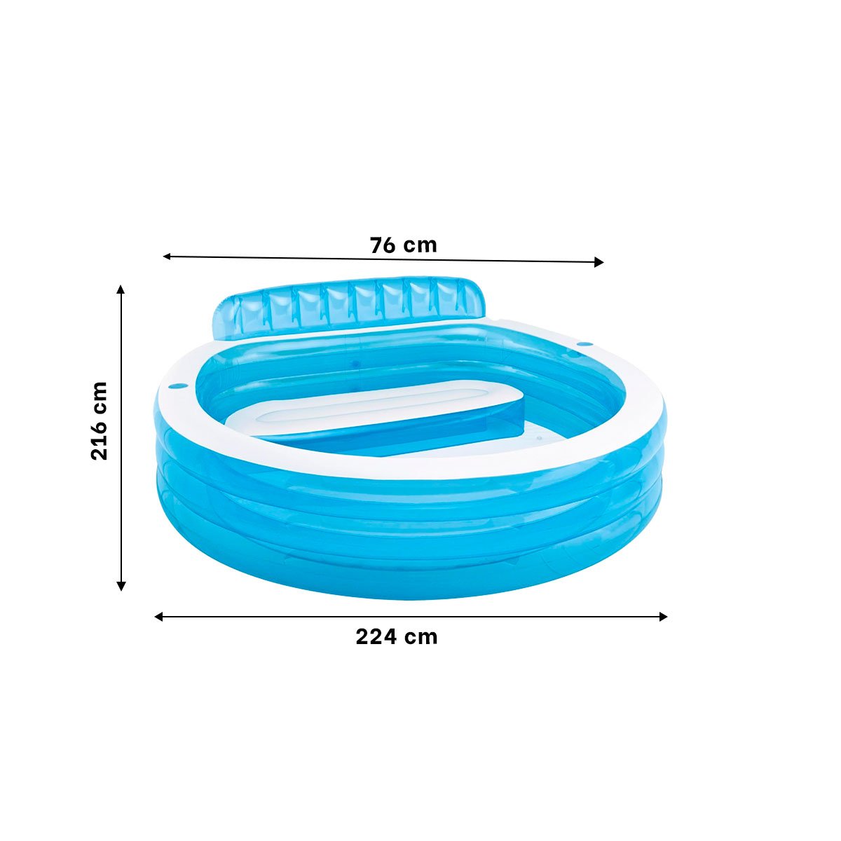PACK2 OPCION INFLABLE CON SILLON PARA HOGAR Y VERANO EN PATIO EXTERIOR - 4