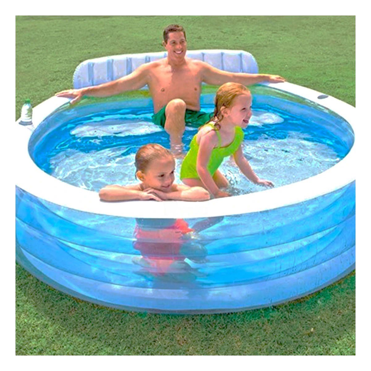 PACK2 OPCION INFLABLE CON SILLON PARA HOGAR Y VERANO EN PATIO EXTERIOR - 5