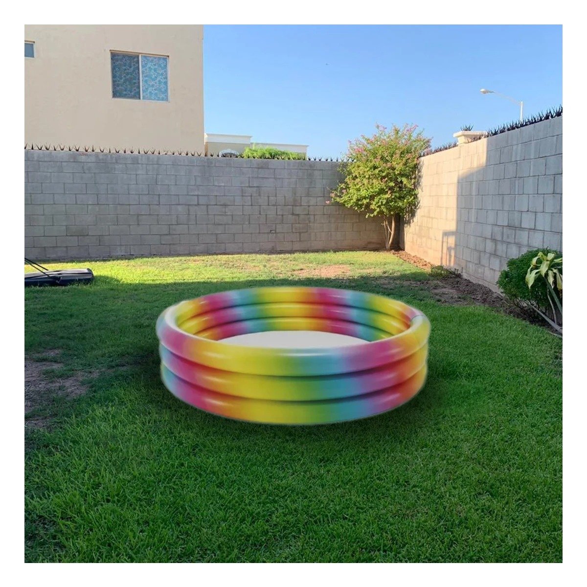 PACK4 CENTRO DE COLORES 147 X 33 CM INFLABLE PARA DIVERSION EN CASA Y+REGALO STICKER - 5