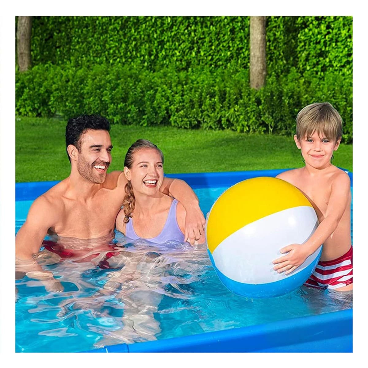 PACK2 TANQUE RECREATIVO RECTANGULAR PARANTE RESISTENTE 260X160X65 CM HOGAR Y+REGALO STICKER - 5