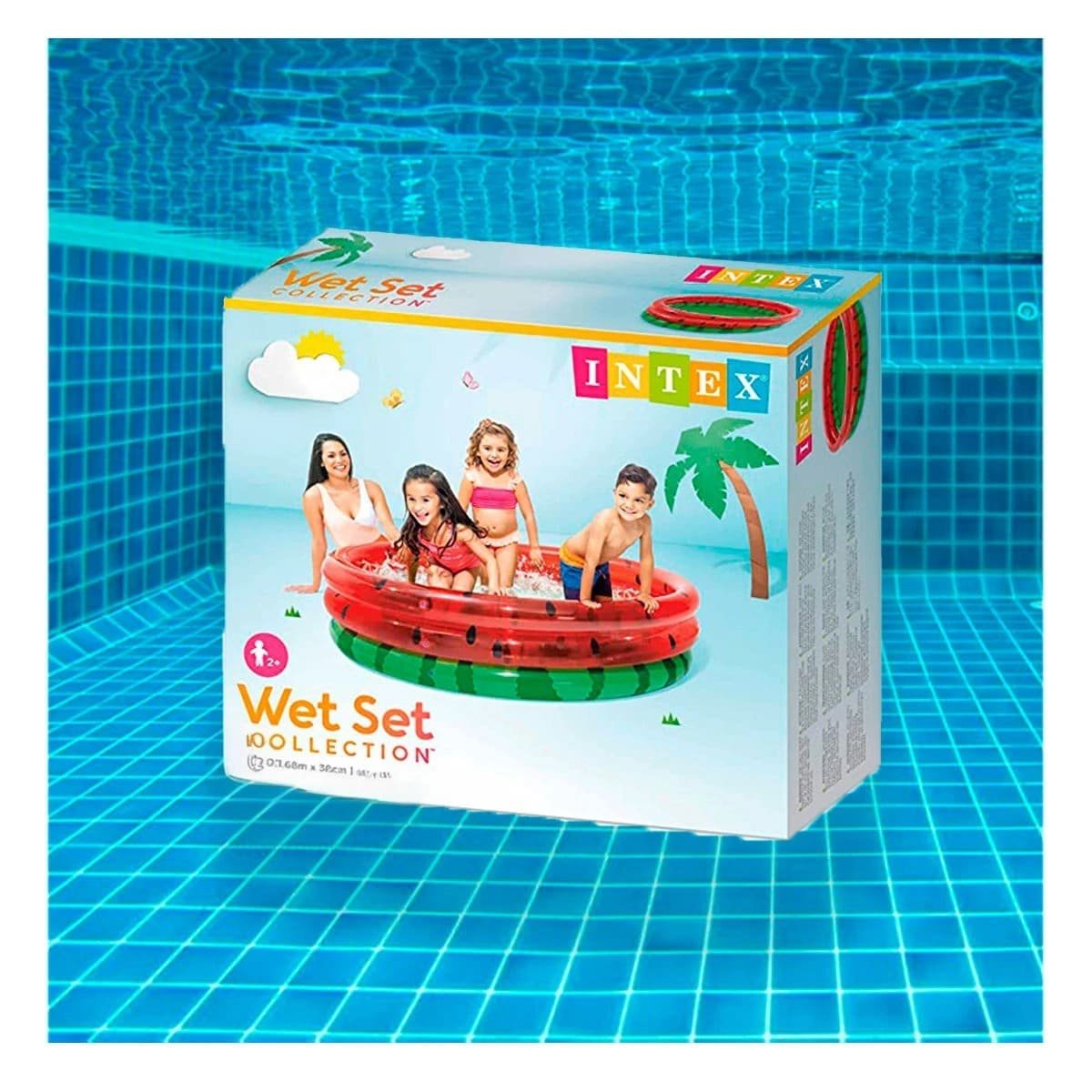 PACK2 PISCINA SANDILLA INFLABLE PARA EXTERIOR Y JARDIN CON RECREACION - 3