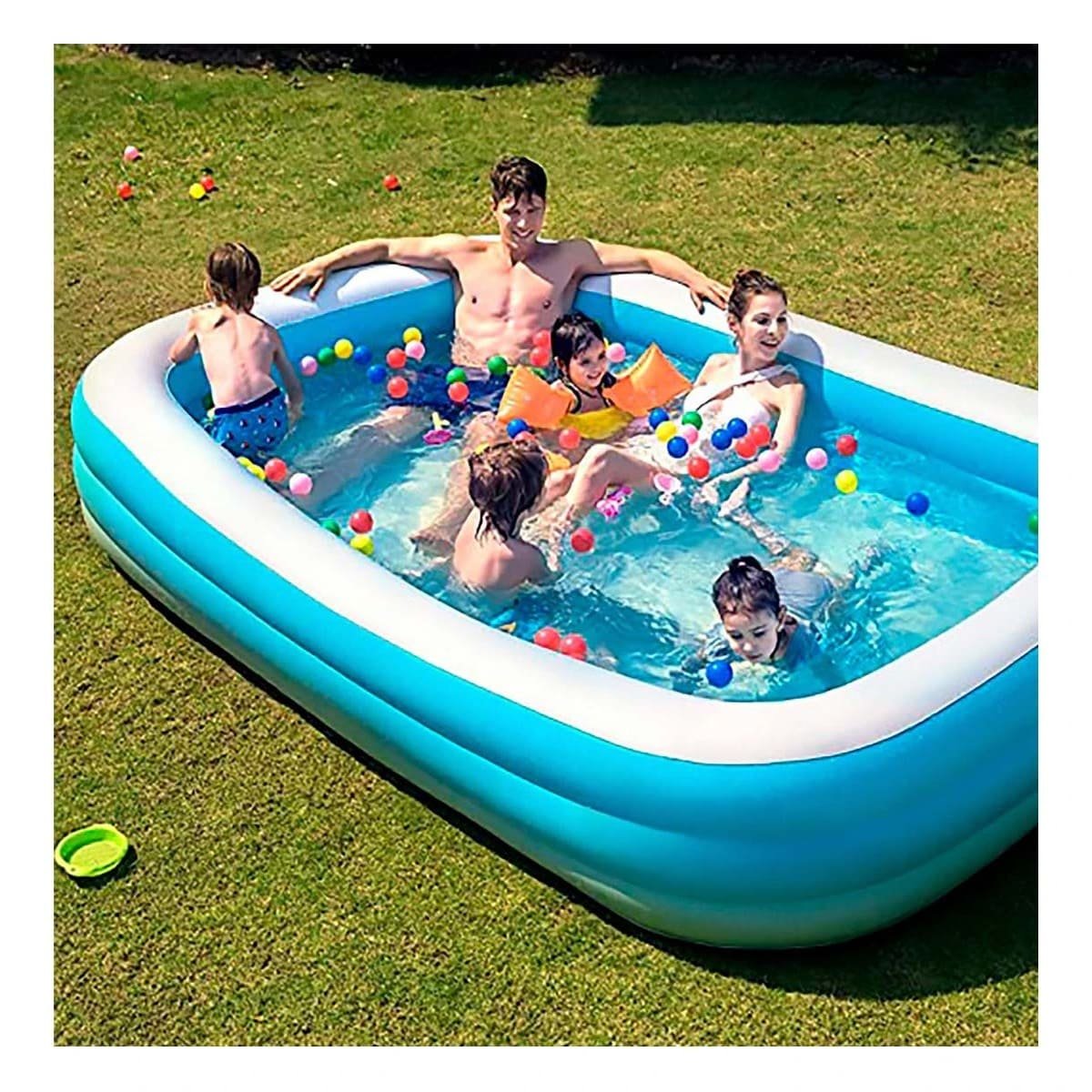 PACK2 HOGAR INFLABLE PARA EXTERIOR CON AREA COMODA Y DISENO PRACTICO Y+REGALO STICKER - 3