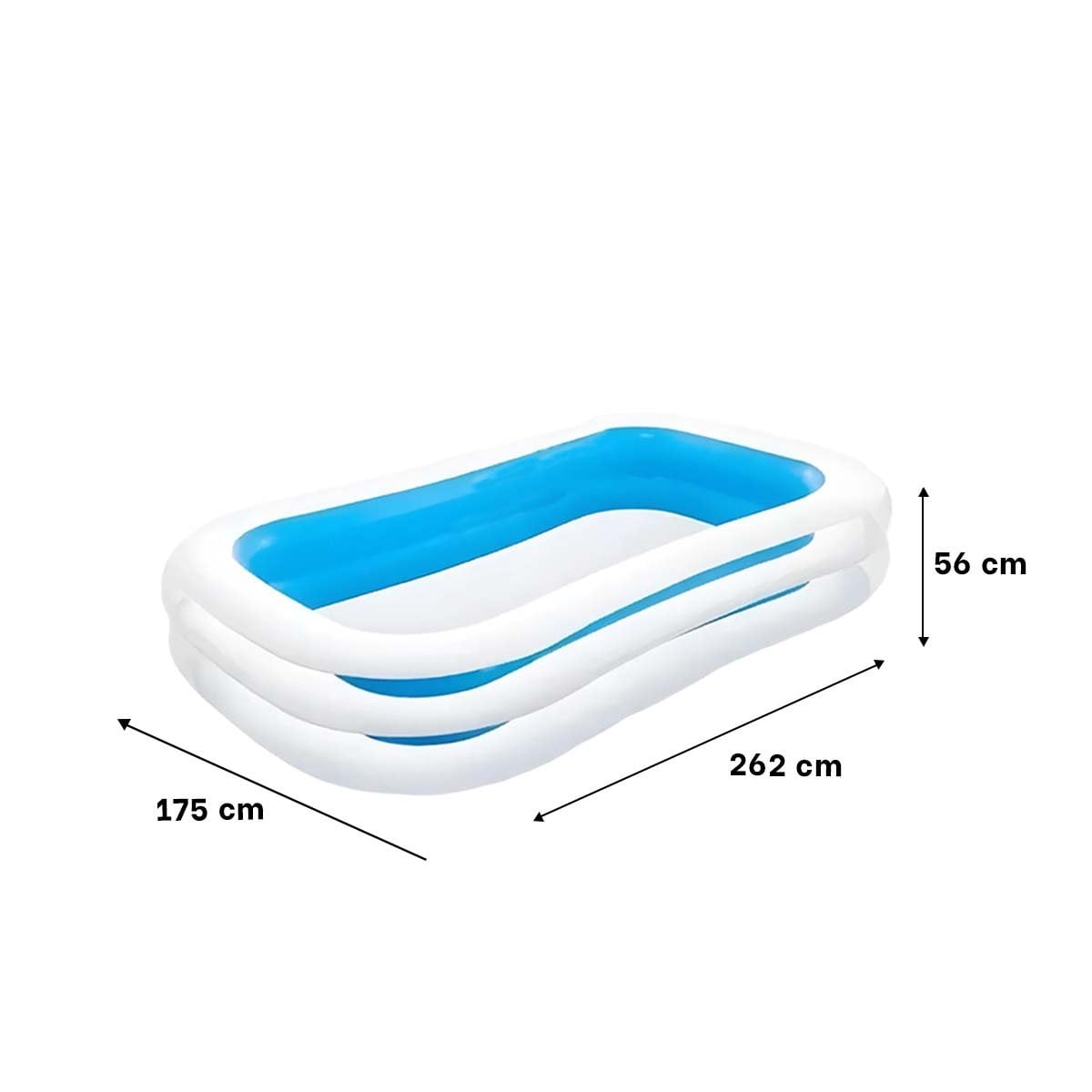 PACK2 ESTANQUE INFLABLE FAMILIAR PARA JARDIN Y HOGAR CON ESTILO COMODO Y RESISTENTE - 4