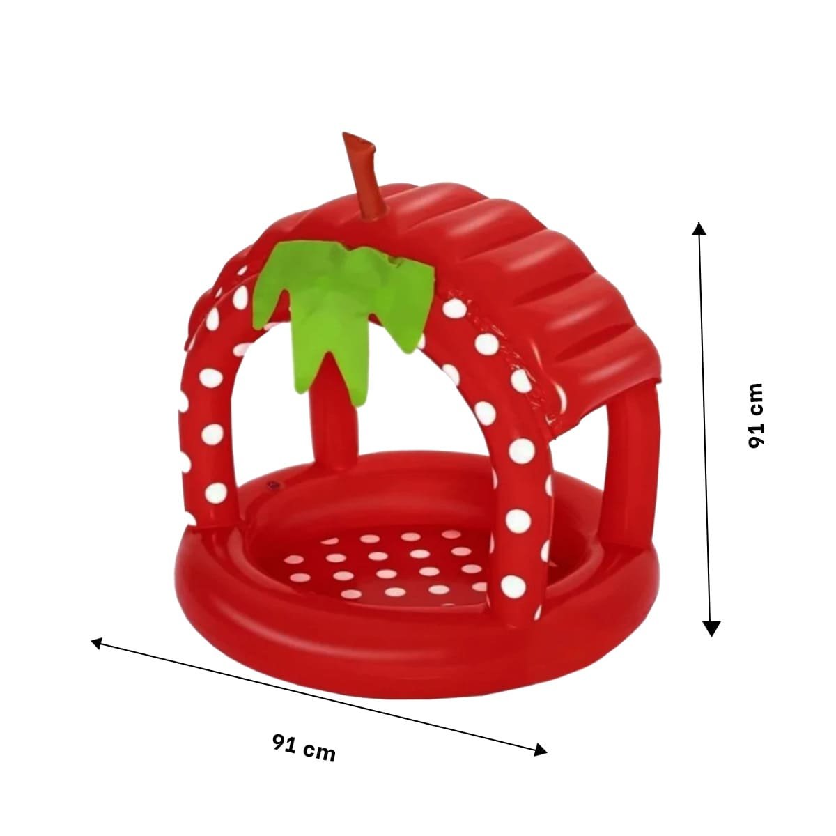 PACK4 PISCINA FRESITA INFLABLE PARA CASA Y JARDIN CON AMBIENTE VERANO Y+REGALO STICKER - 4