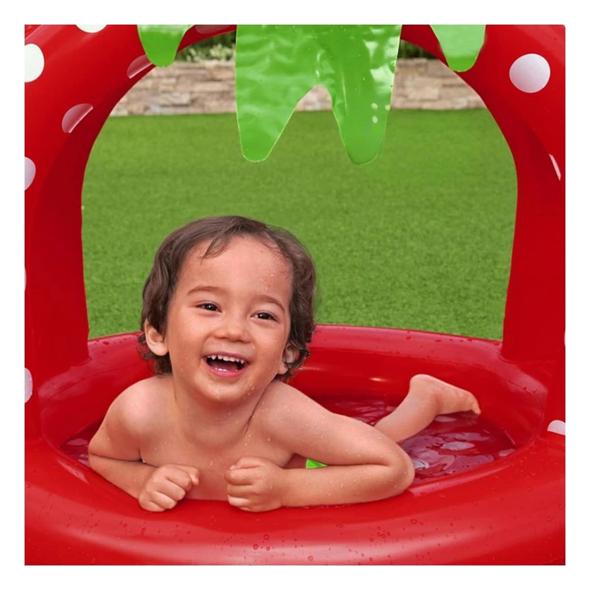 PACK4 PISCINA FRESITA INFLABLE PARA CASA Y JARDIN CON AMBIENTE VERANO Y+REGALO STICKER - 5