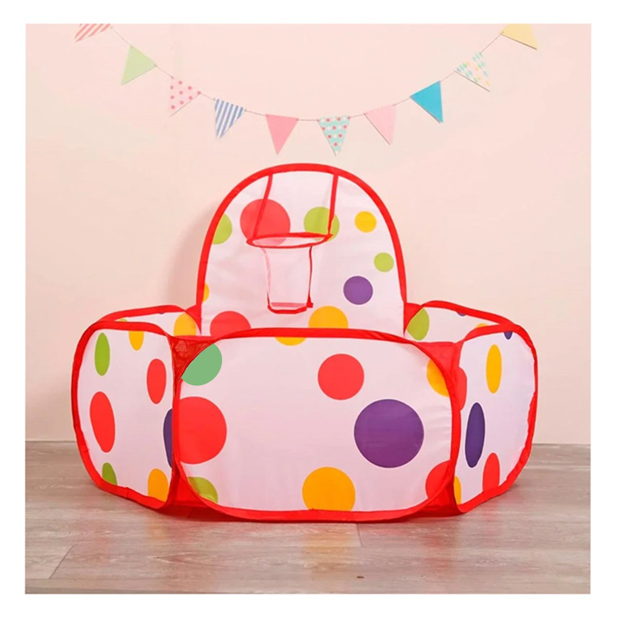 PACK6 ESTACION INFANTIL DE PELOTAS PARA HOGAR EN CASA CON USO DIARIO Y+REGALO STICKER - 3