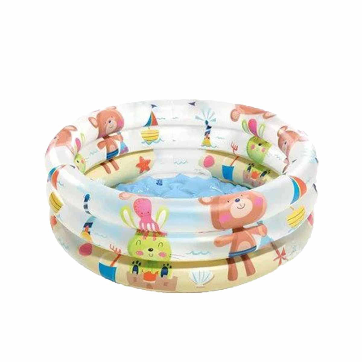 PACK12 CENTRO FAMILIAR INFLABLE CON OSITOS PARA HOGAR Y+REGALO STICKER - 2