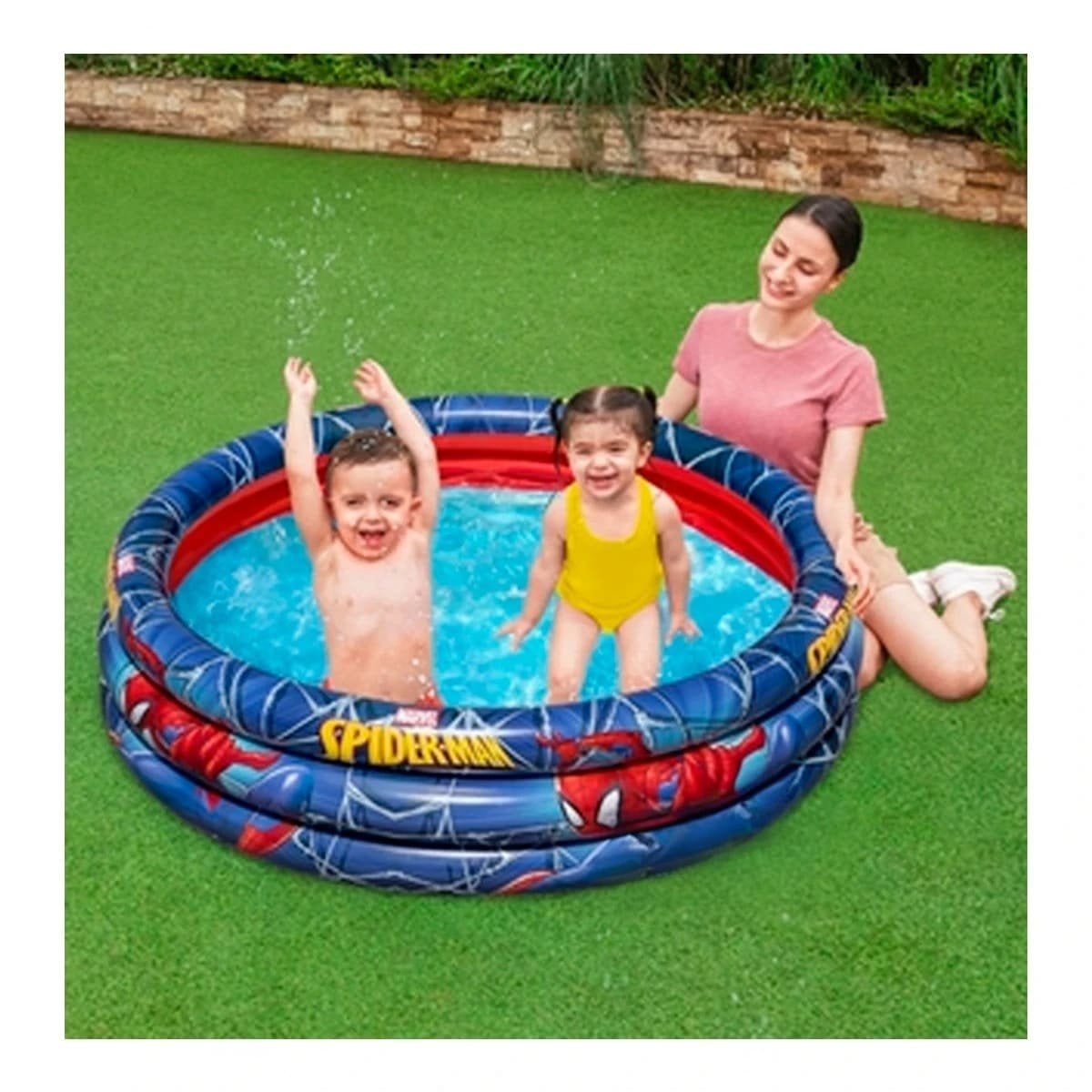 PACK6 BALNEARIO FAMILIAR PARA HOGAR CON USO EXTERIOR Y+REGALO STICKER - 5