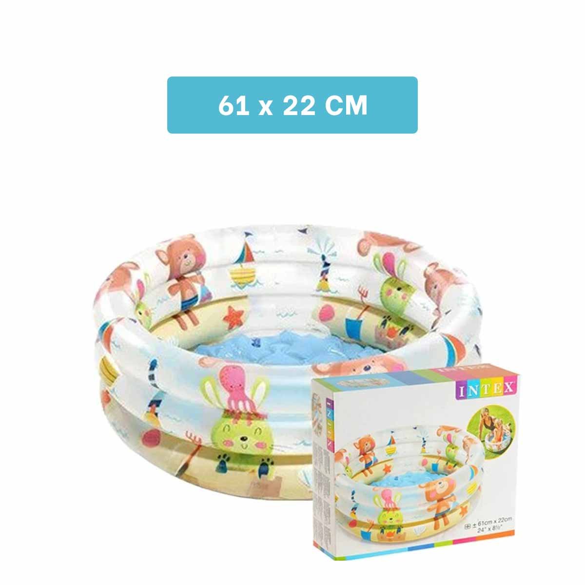 PACK12 AREA FAMILIAR INFLABLE CON OSITOS PARA VERANO Y+PAPEL REGALO - 4