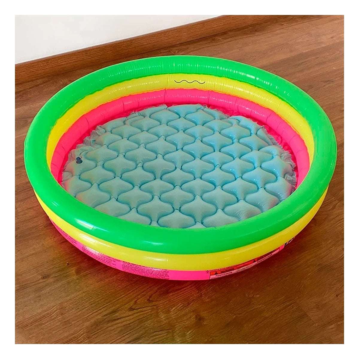 PACK6 PILETA FAMILIAR INFANTIL ARCOIRIS 1.02 X 25 CM PARA JUEGOS AL AIRE LIBRE - 5