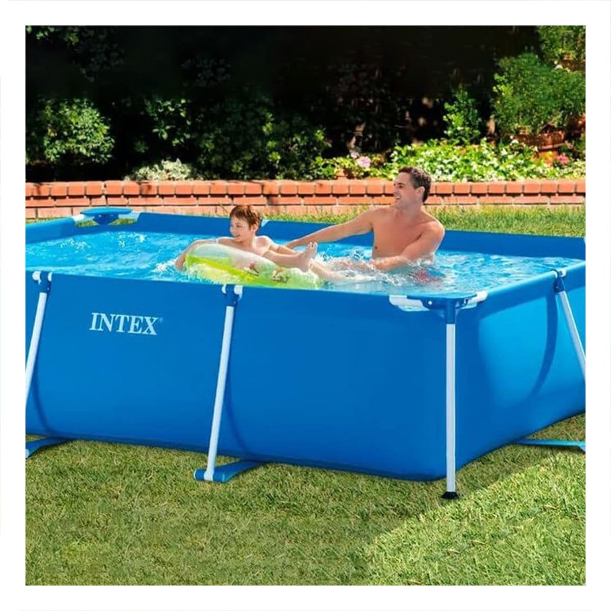 PACK2 TANQUE RECREATIVO RECTANGULAR PARANTE 220X150X60 CM PARA PATIO EXTERIOR - 5