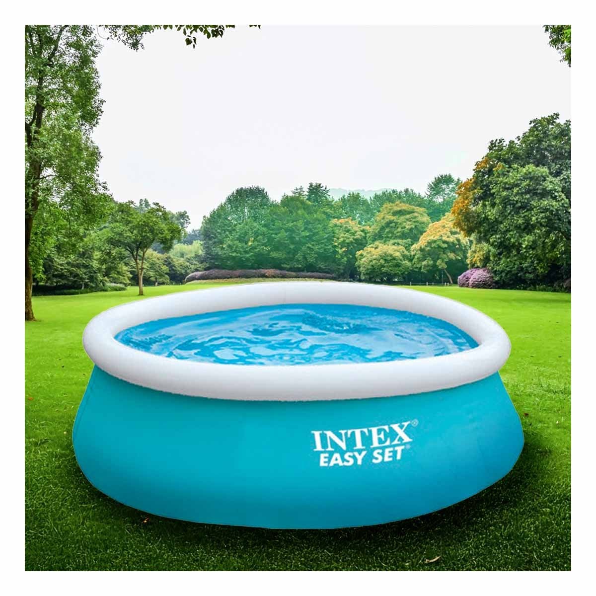 PACK2 SISTEMA INFLABLE REDONDO CON BORDE ACOLCHADO PARA HOGAR Y FRESCURA Y+REGALO STICKER - 5