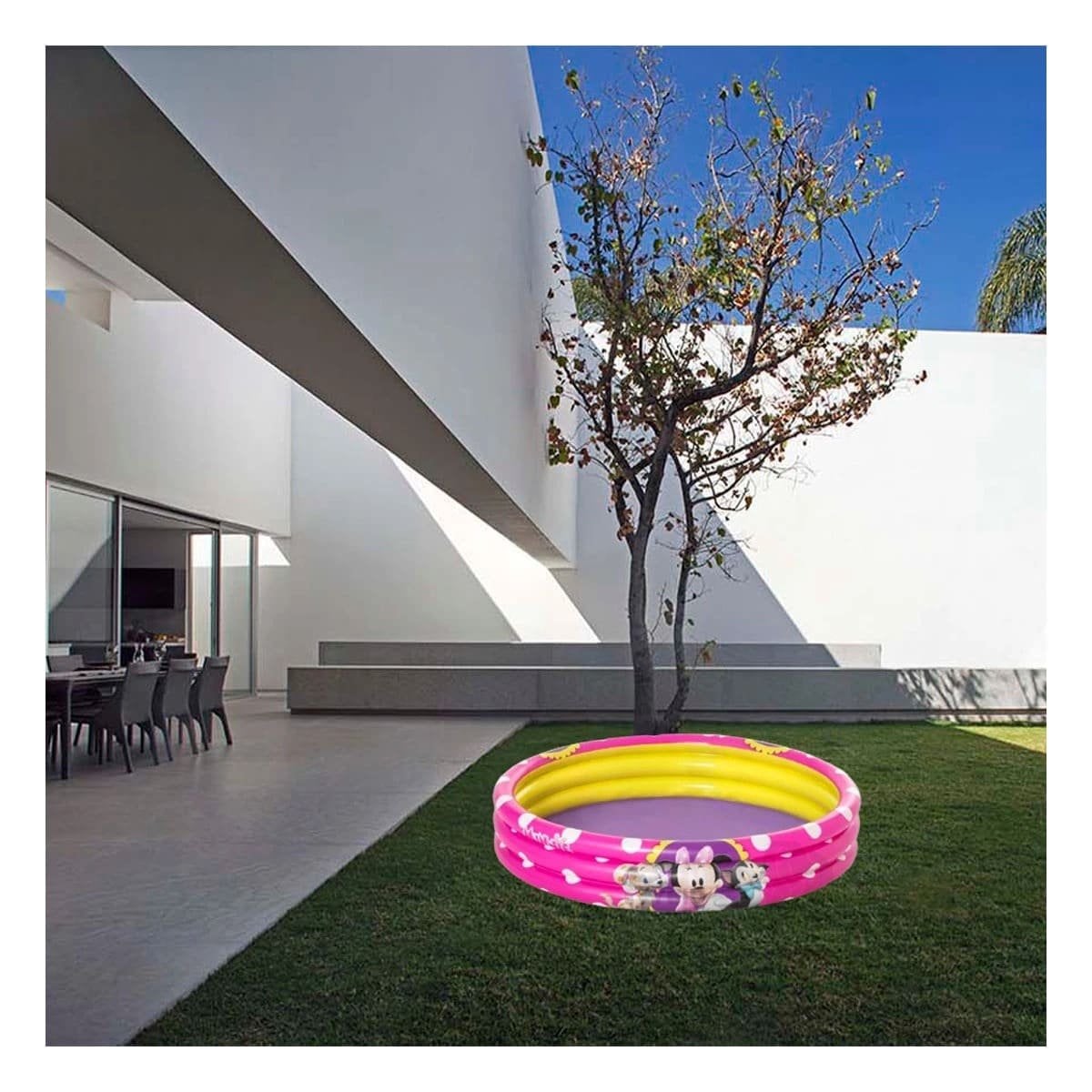 PACK4 ALBERCA INFLABLE DE USO INFANTIL PARA JUEGO DE AGUA EN CASA - 3
