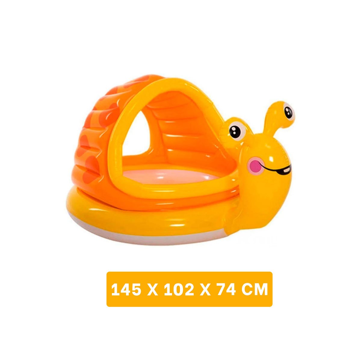 PACK4 ZONA DE AGUA CARACOL 145 X 102 X 74 CM AMPLIA PARA ACTIVIDADES DE VERANO Y+REGALO STICKER - 4